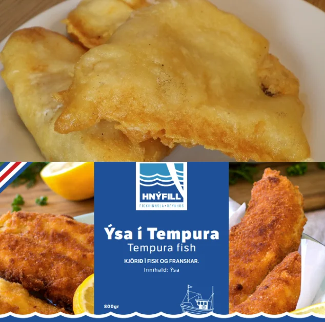 Haddock in tempura