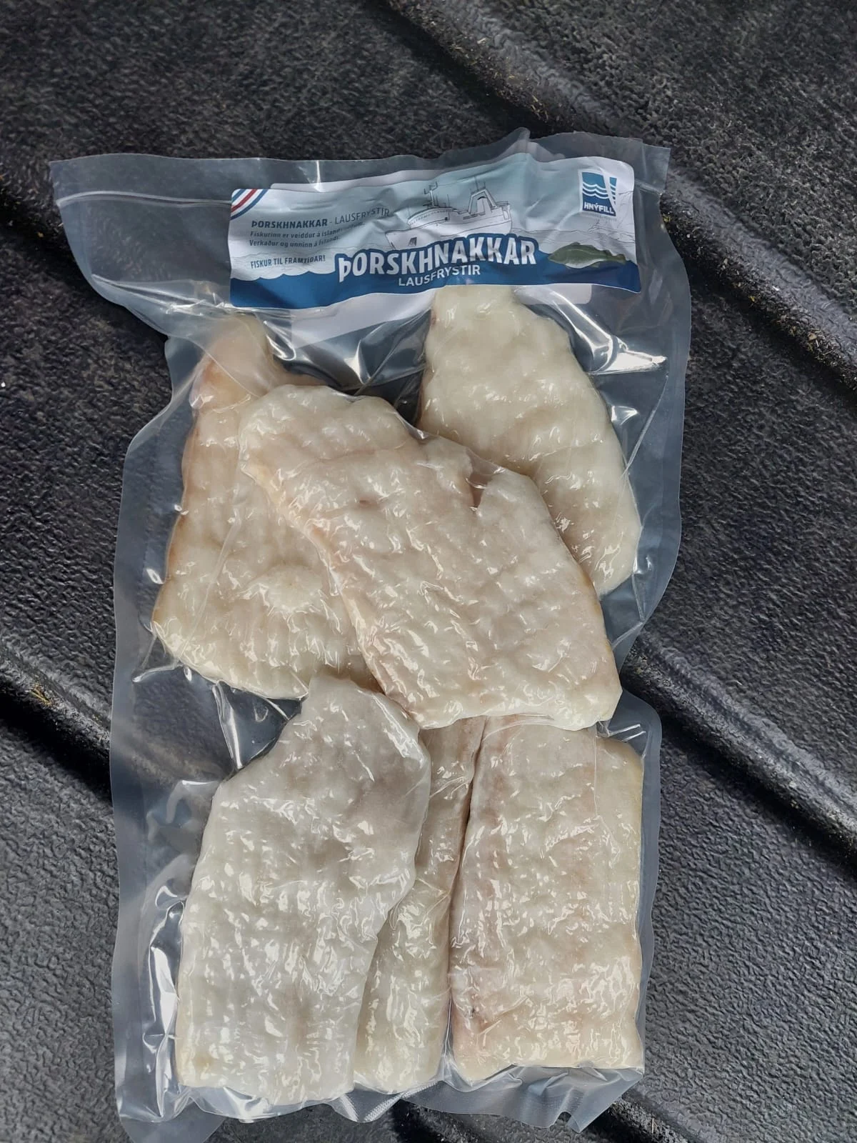 Individually frozen cod loins
