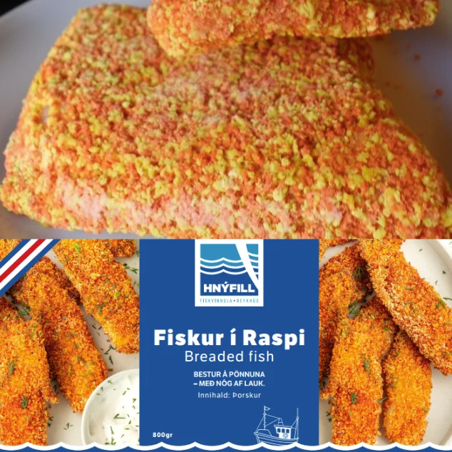 Breaded fish
